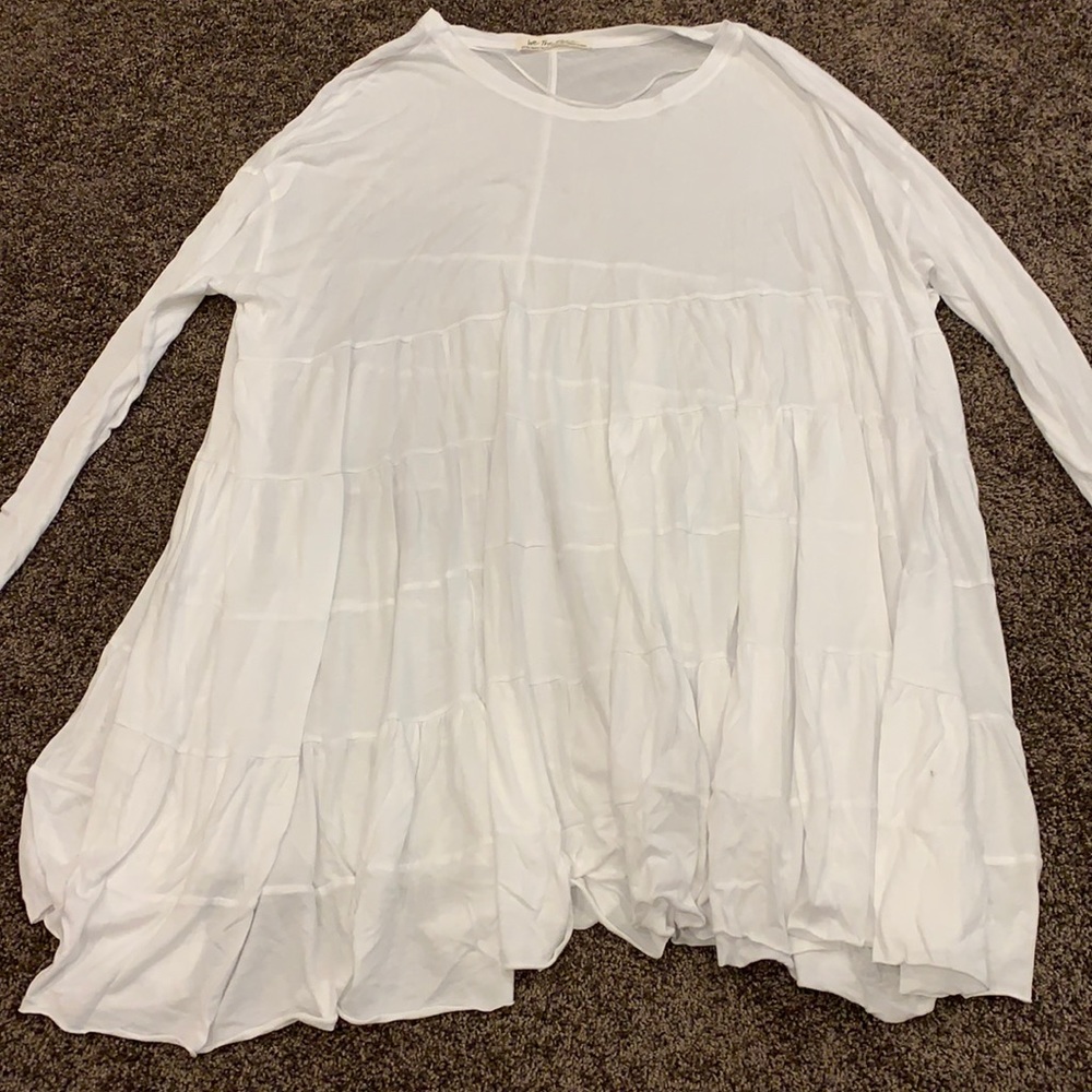 We the free oversized cotton dress size xs